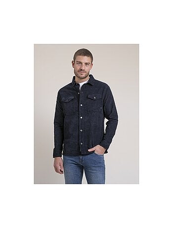 Camisa exterior de terciopelo TUDROY