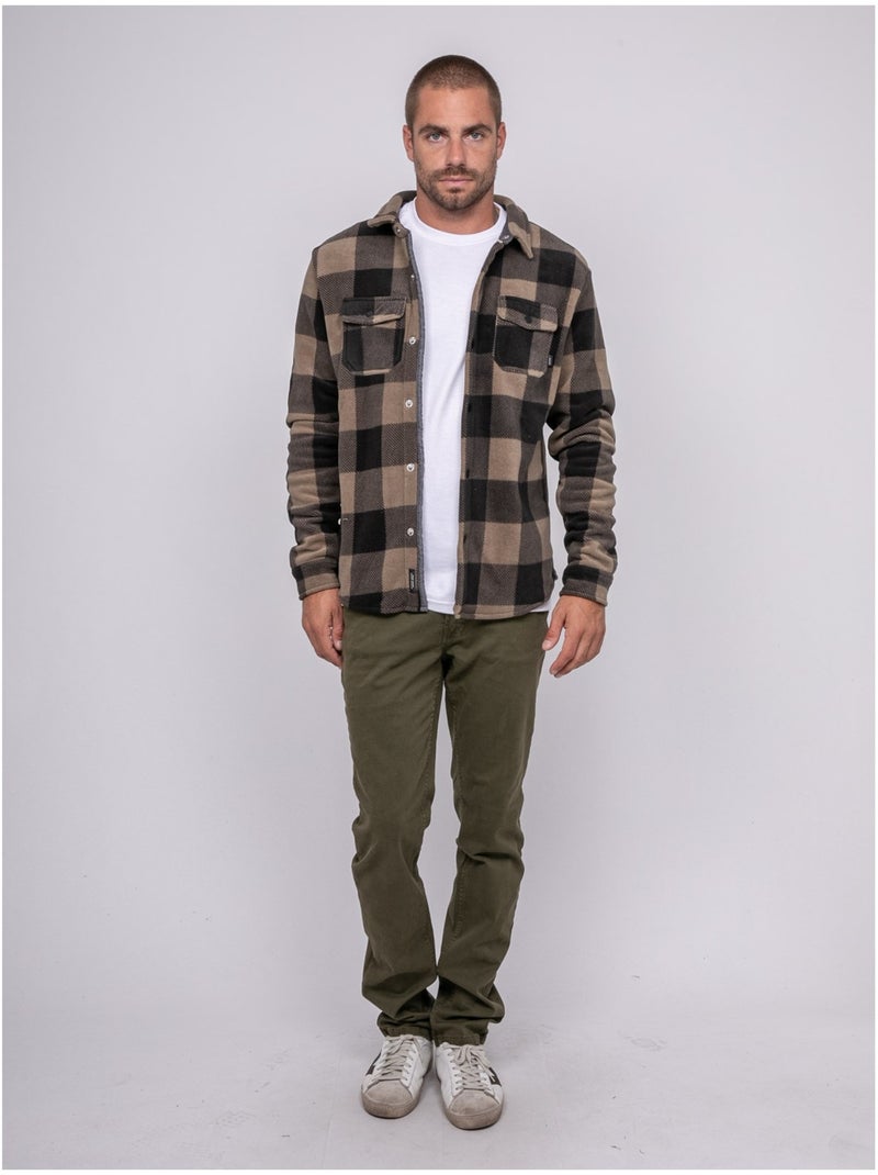 Camisa exterior TALILIAN Beige - Kiabi