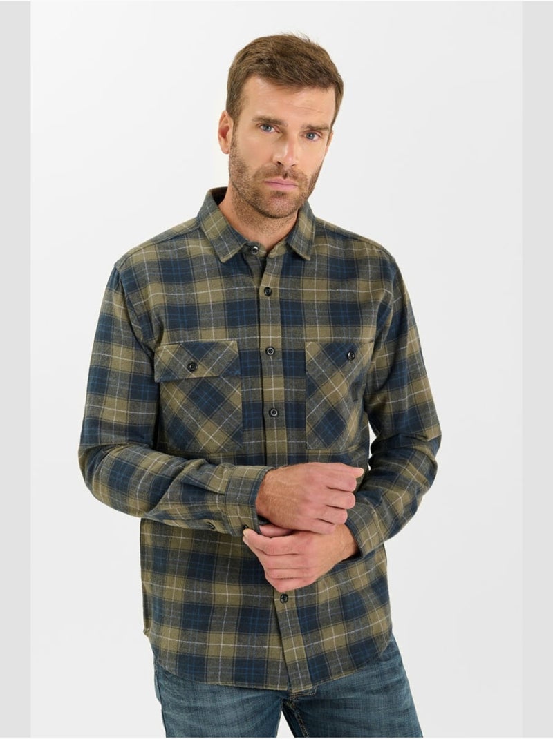 Camisa ezir Verde - Kiabi