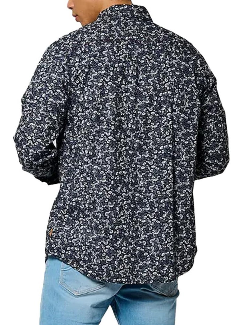 Camisa floral de hombre Kaporal Azul marino - Kiabi