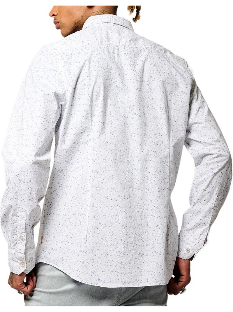 Camisa Floral para Hombre Kaporal Blanco - Kiabi