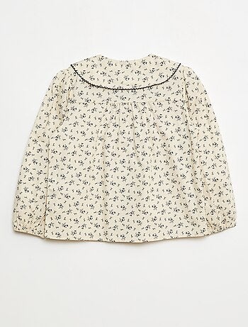 Camisa florida de fantasía