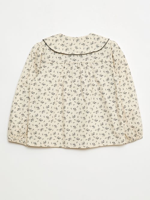 Camisa florida de fantasía - Kiabi