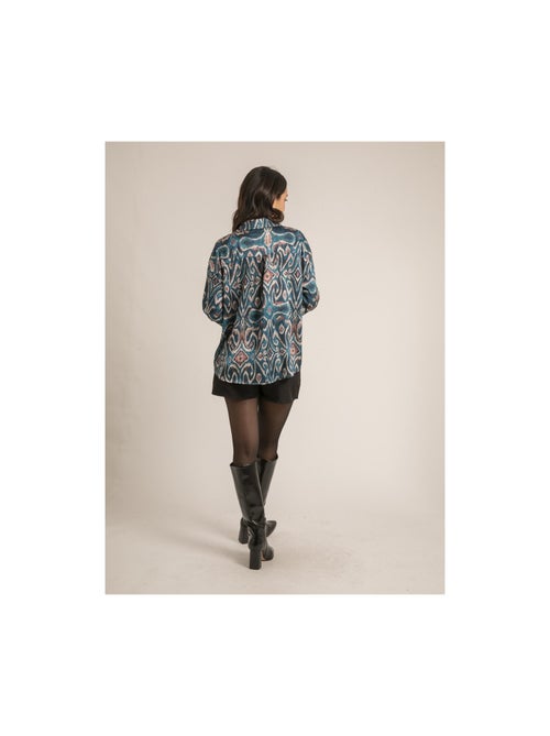 Camisa fluida con motivos OTILIE - Kiabi