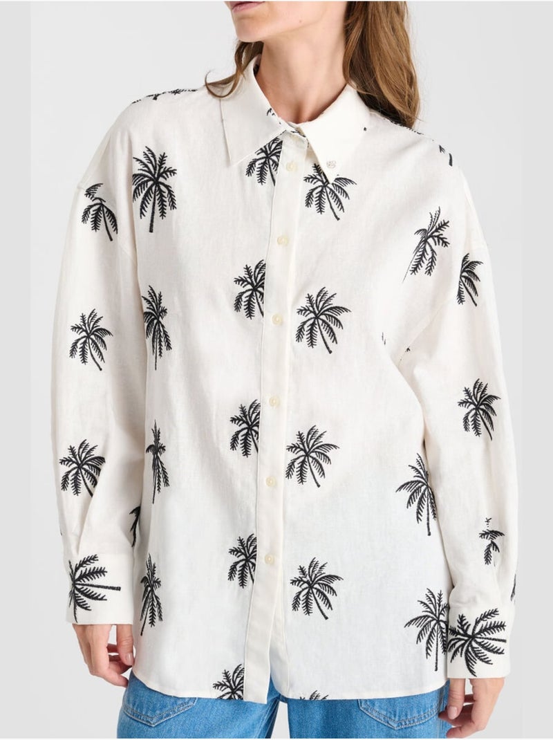 Camisa guapa Blanco - Kiabi