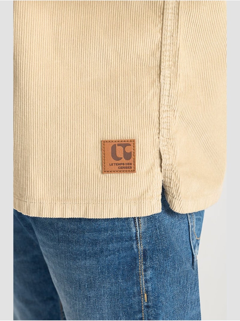 Camisa HISA Beige - Kiabi