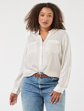 Camisa holgada a rayas 'Veromodacu'