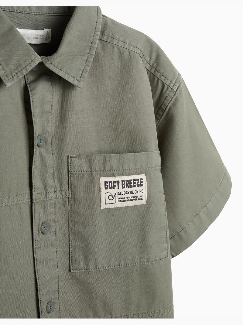 Camisa 'holgada', MO Fashion Verde - Kiabi