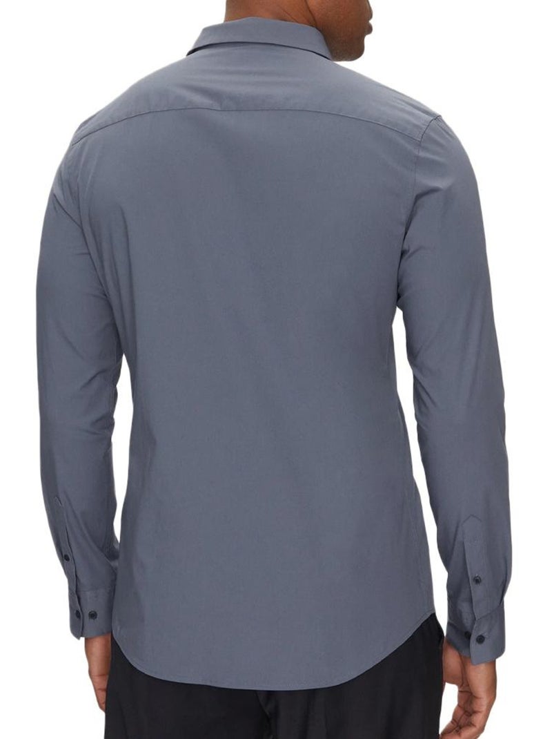 Camisa Hombre Calvin Klein Jeans Gris plateado - Kiabi