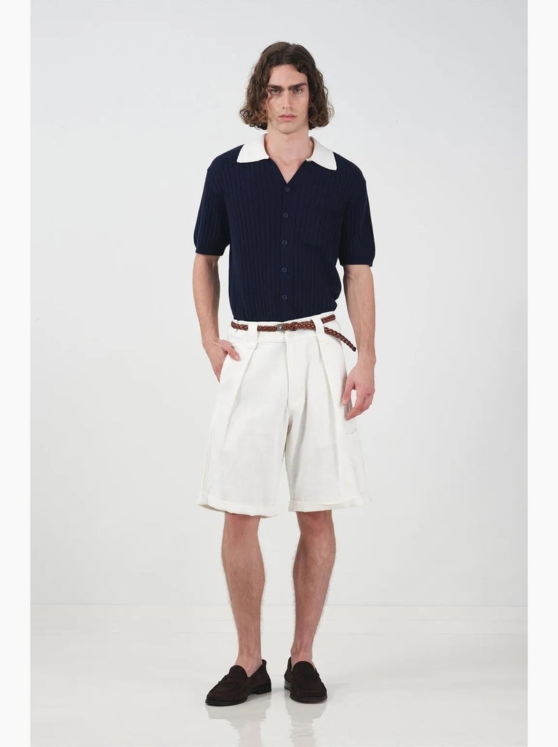 Camisa hombre giesto Azul marino - Kiabi