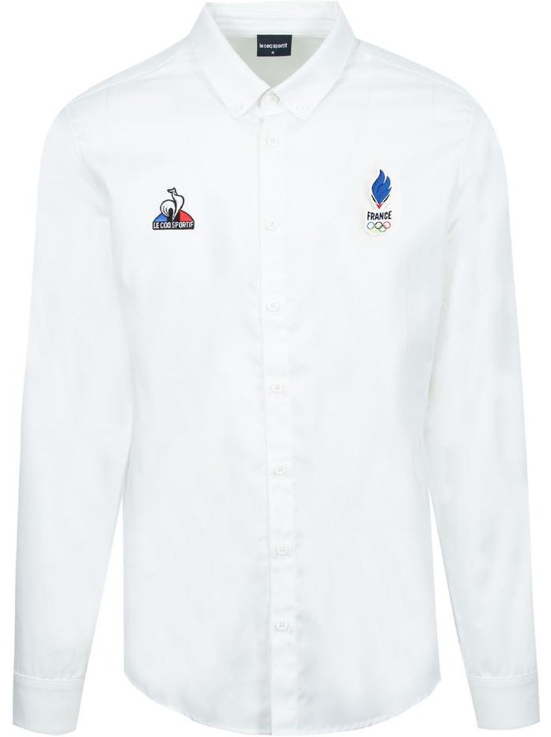 Camisa Hombre Le Coq Sportif Blanco - Kiabi