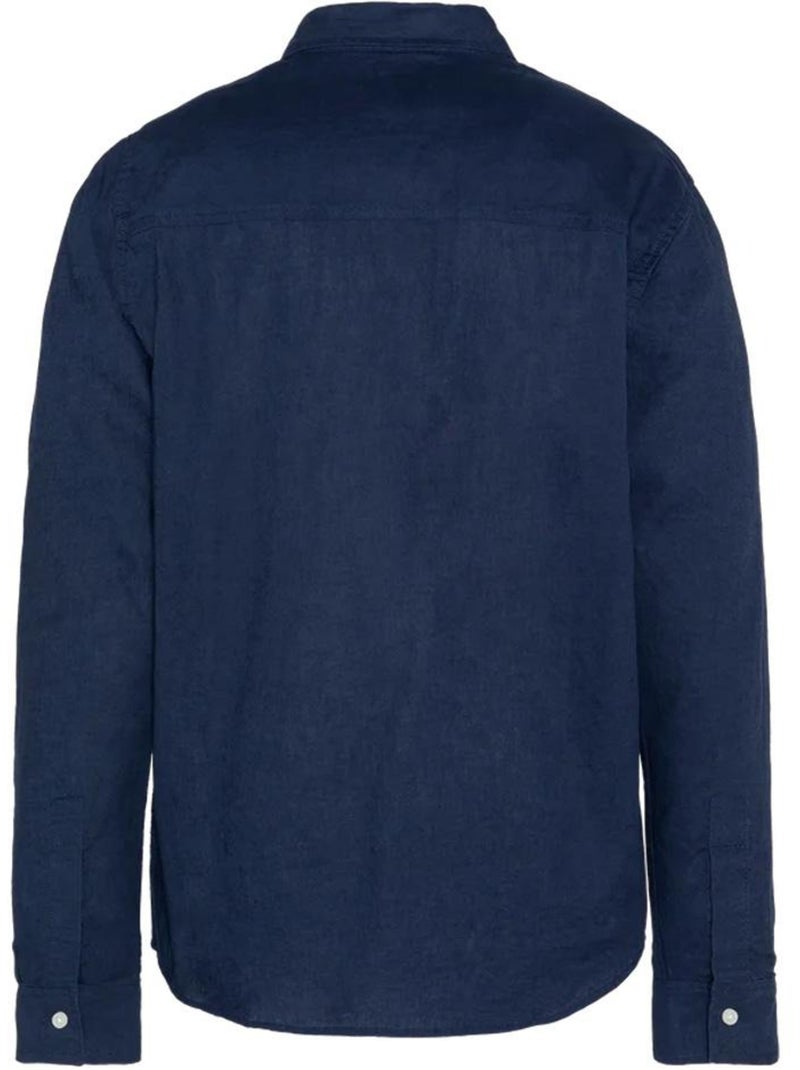 Camisa Hombre Schott Azul marino - Kiabi