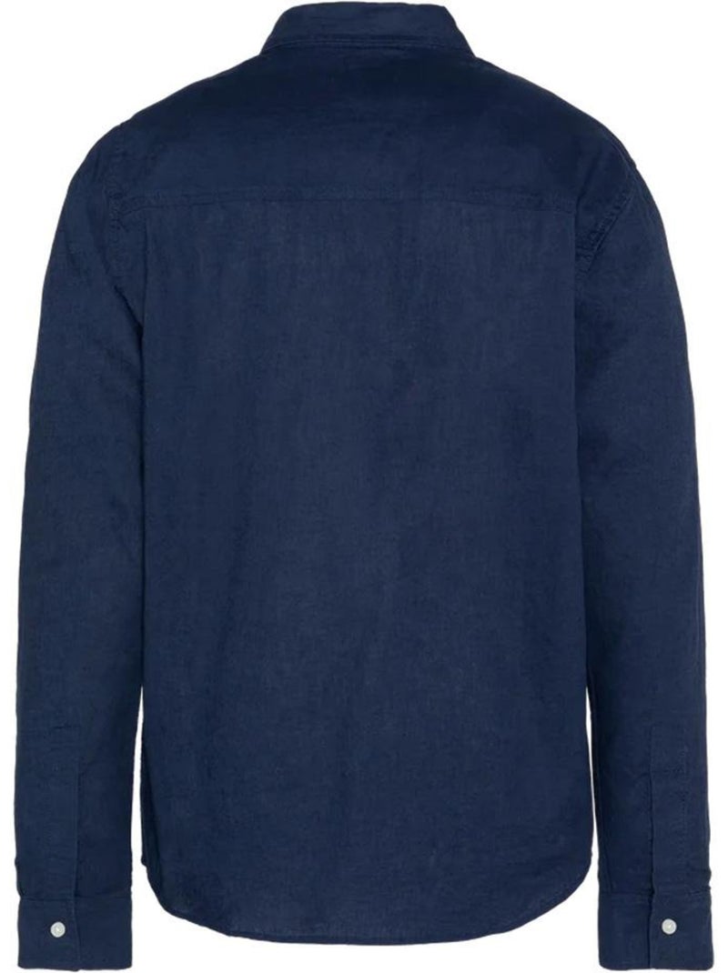 Camisa Hombre Schott Azul marino - Kiabi