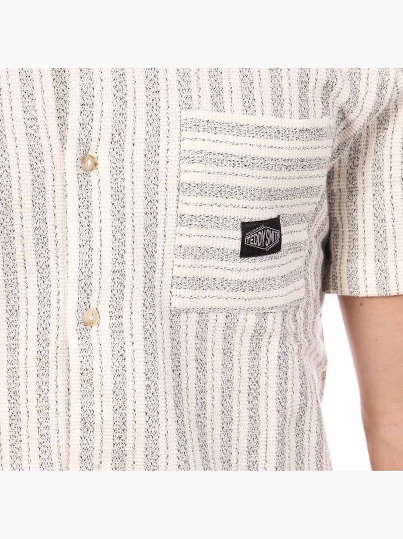 Camisa Hombre Teddy Smith Beige - Kiabi