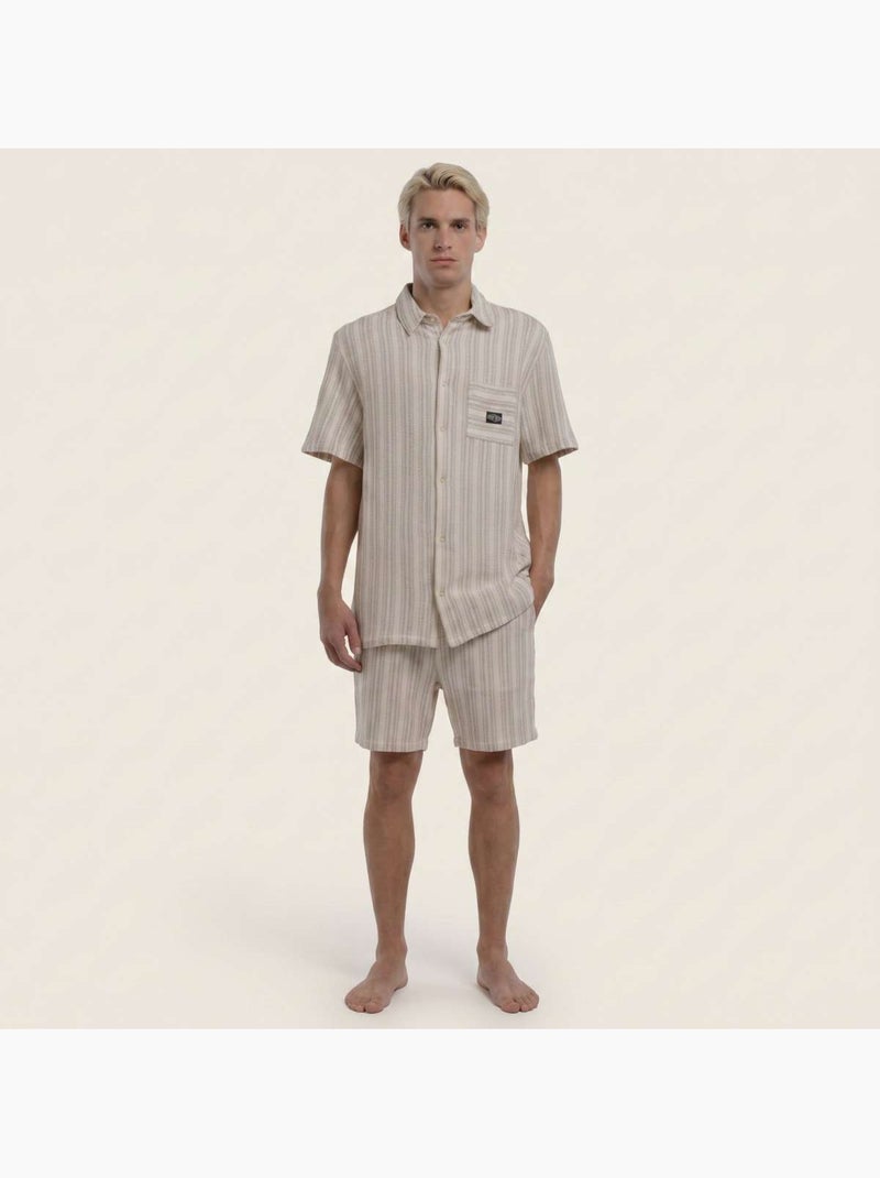 Camisa Hombre Teddy Smith Crudo - Kiabi