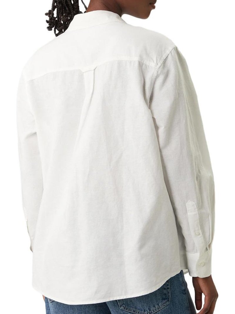 Camisa Hombre Tommy Hilfiger Beige - Kiabi