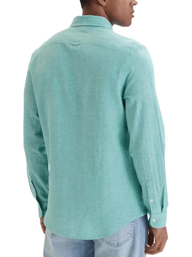 Camisa Hombre Tommy Hilfiger Verde - Kiabi