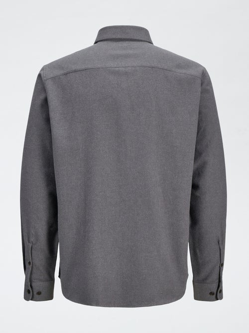 Camisa 'JJrebel' de franela de algodón - Kiabi