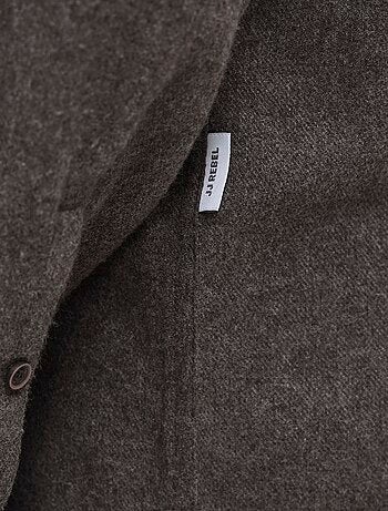 Camisa 'JJrebel' de franela de algodón