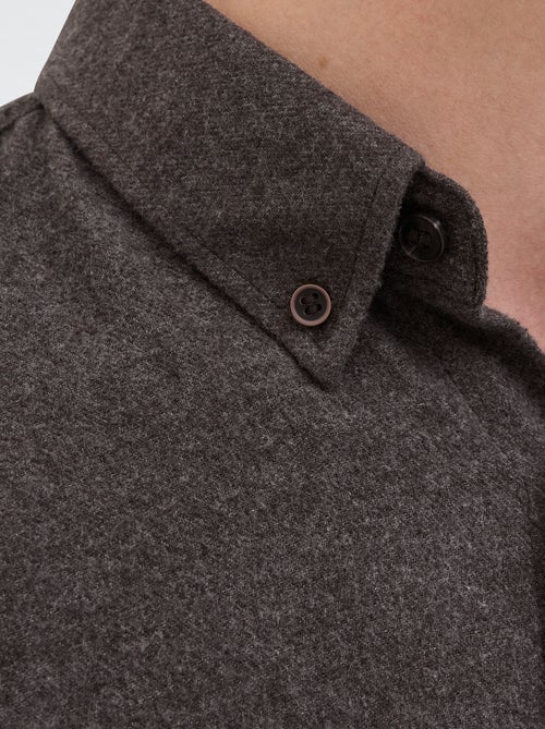 Camisa 'JJrebel' de franela de algodón - Kiabi