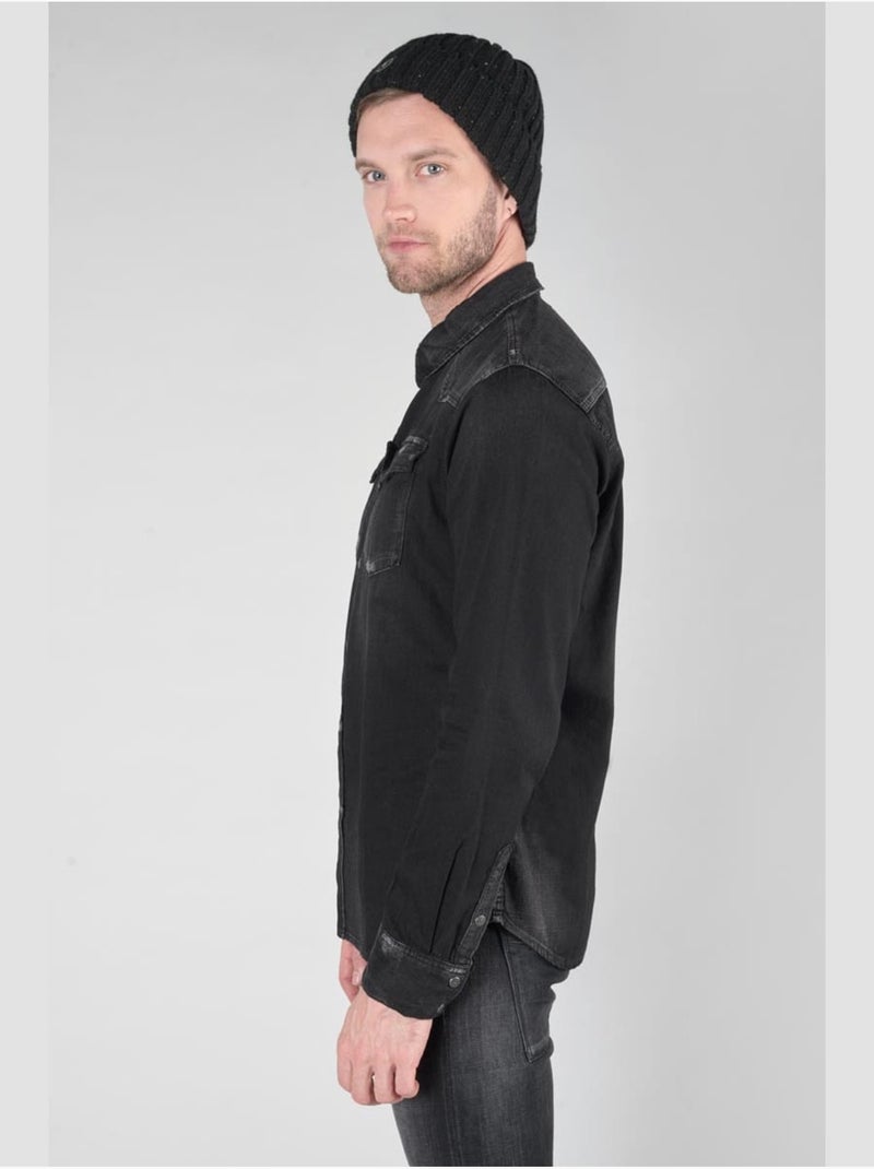 Camisa JUANITO Negro - Kiabi