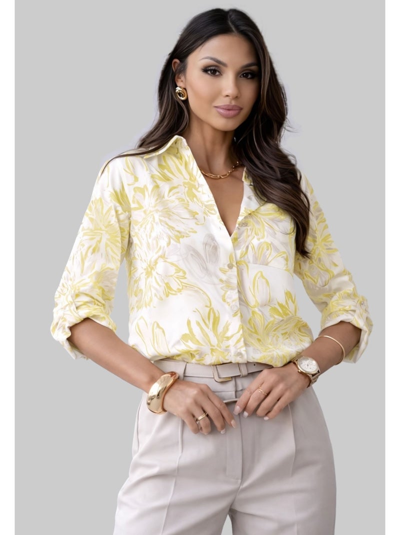 Camisa Kebello Amarillo - Kiabi