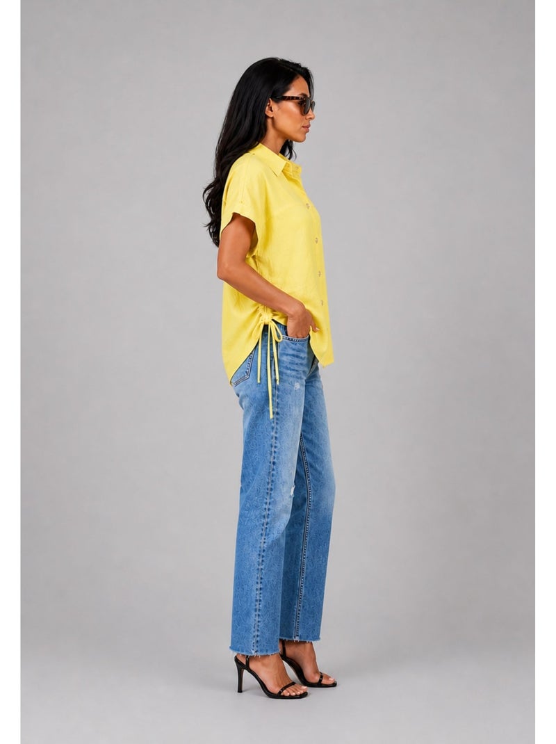 Camisa Kebello Amarillo - Kiabi