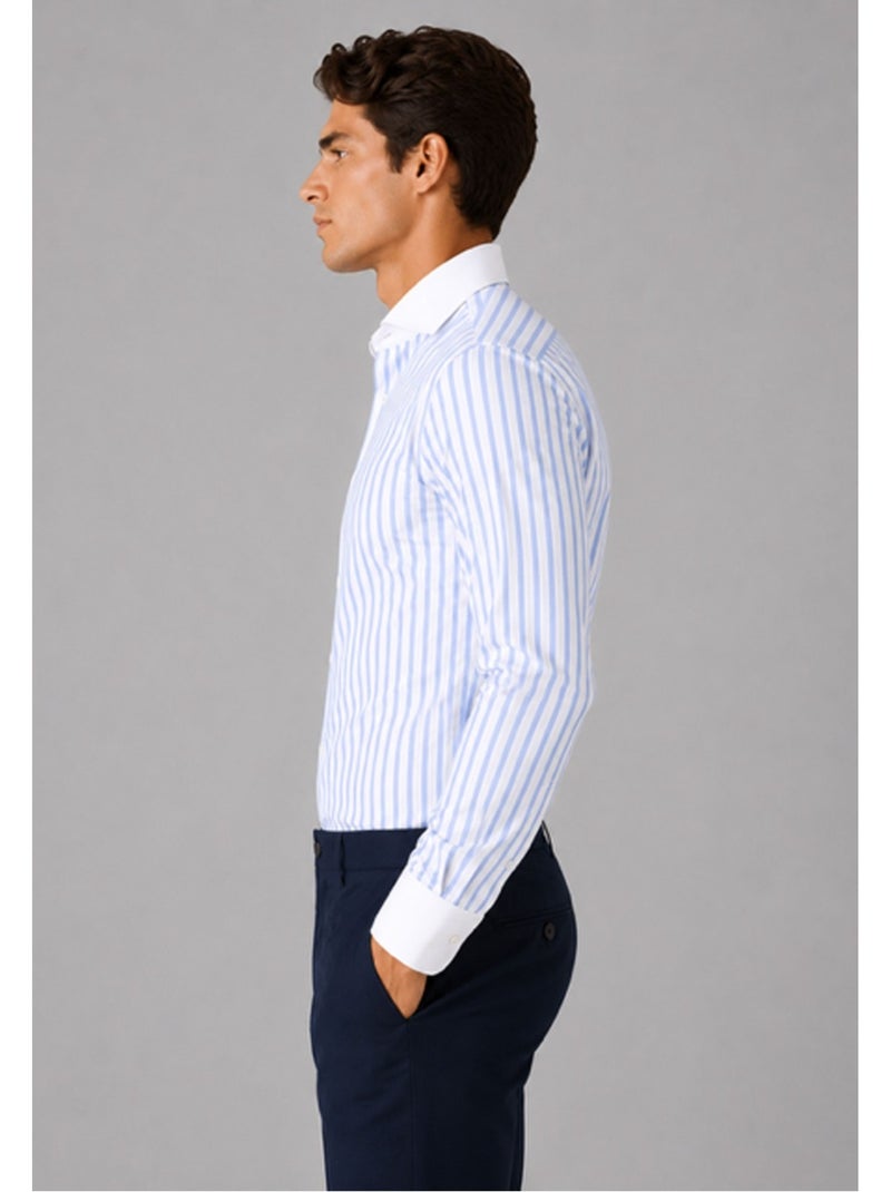 Camisa kebello Azul Blanco Azul - Kiabi