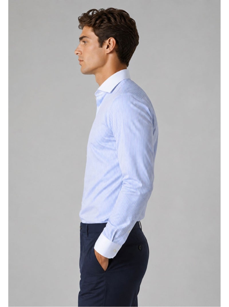 Camisa kebello Azul Blanco Azul - Kiabi