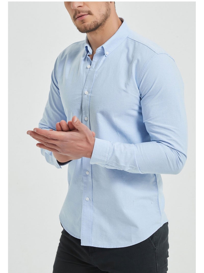 Camisa Kebello Azul cielo - Kiabi
