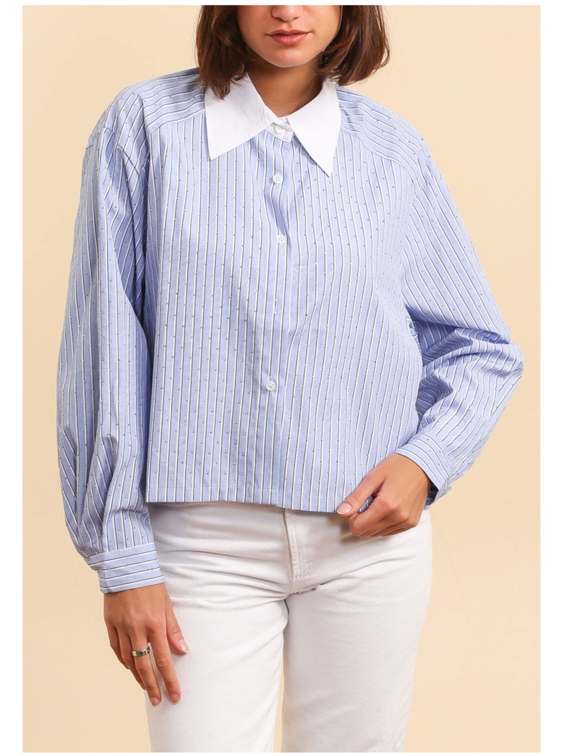 Camisa Kebello Azul - Kiabi