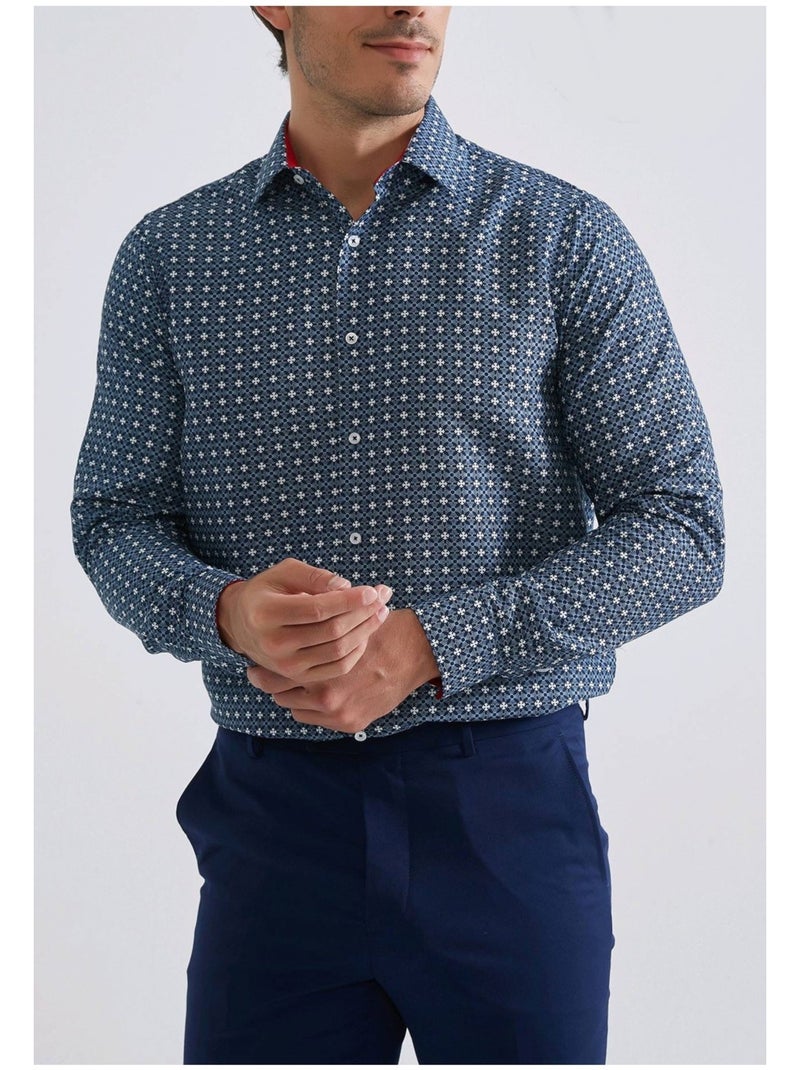 Camisa Kebello Azul - Kiabi