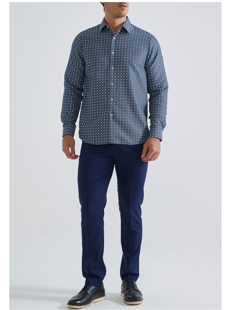 Camisa Kebello Azul - Kiabi