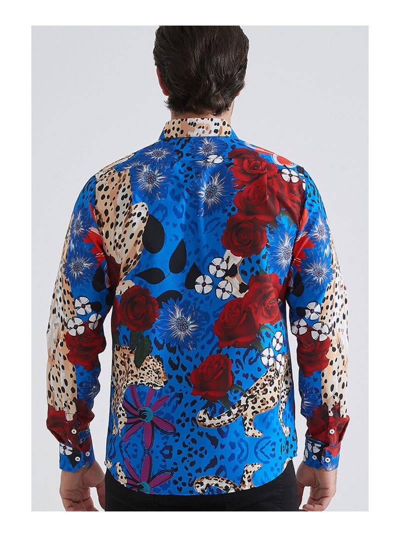 Camisa Kebello Azul - Kiabi