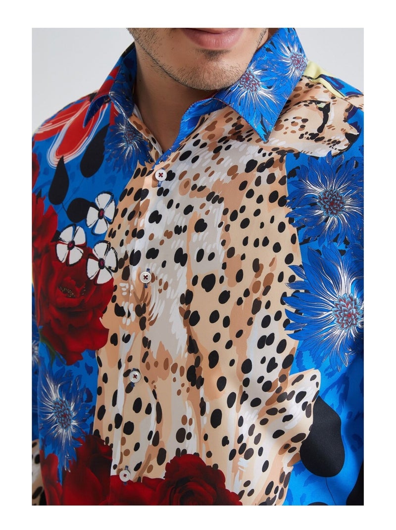 Camisa Kebello Azul - Kiabi