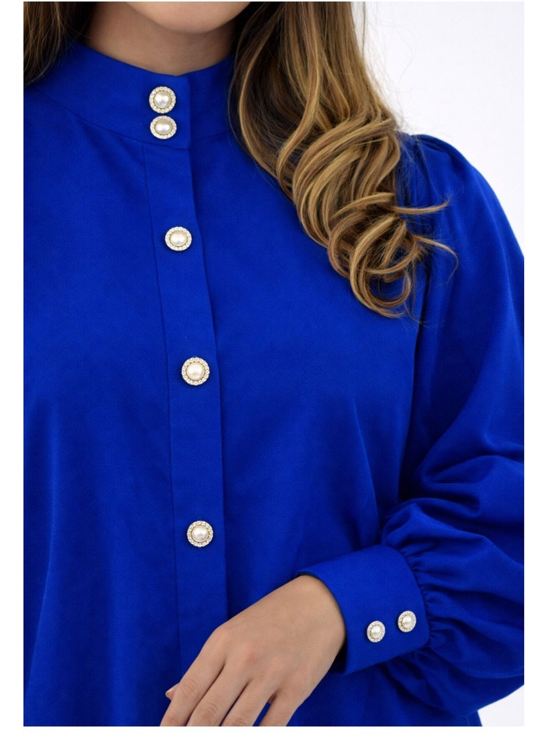 Camisa Kebello Azul - Kiabi