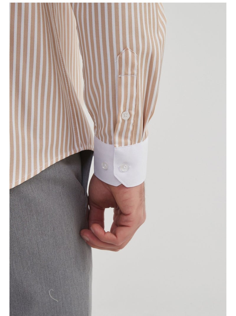 Camisa Kebello Beige - Kiabi