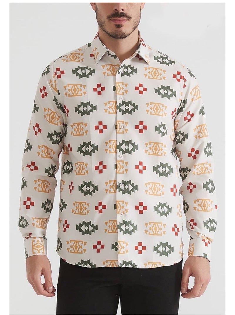 Camisa Kebello Beige - Kiabi