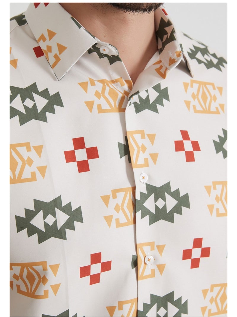 Camisa Kebello Beige - Kiabi