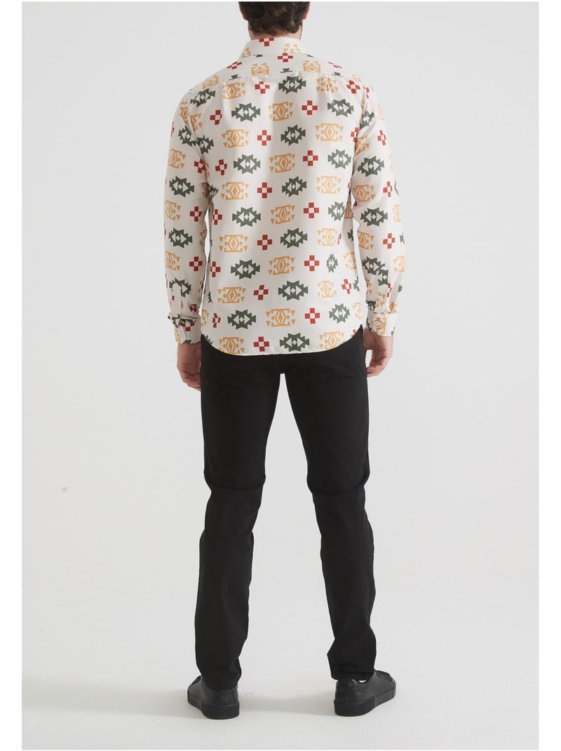 Camisa Kebello Beige - Kiabi