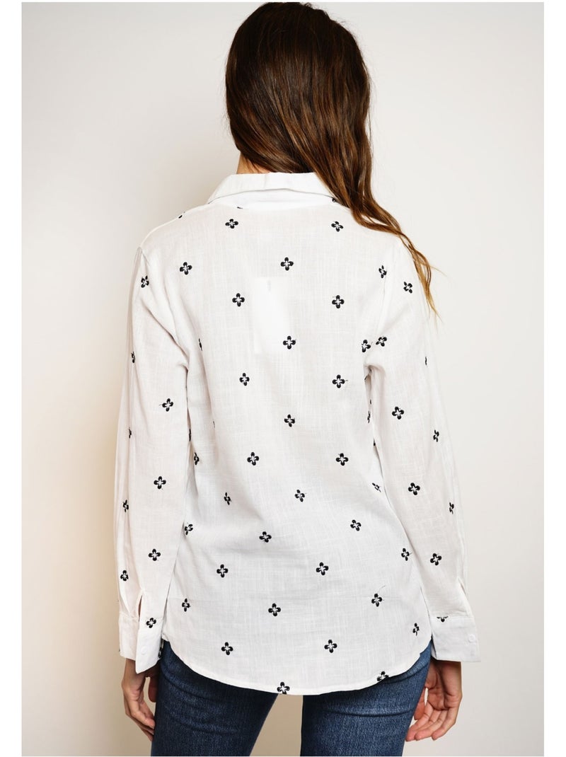 Camisa Kebello Blanco - Kiabi