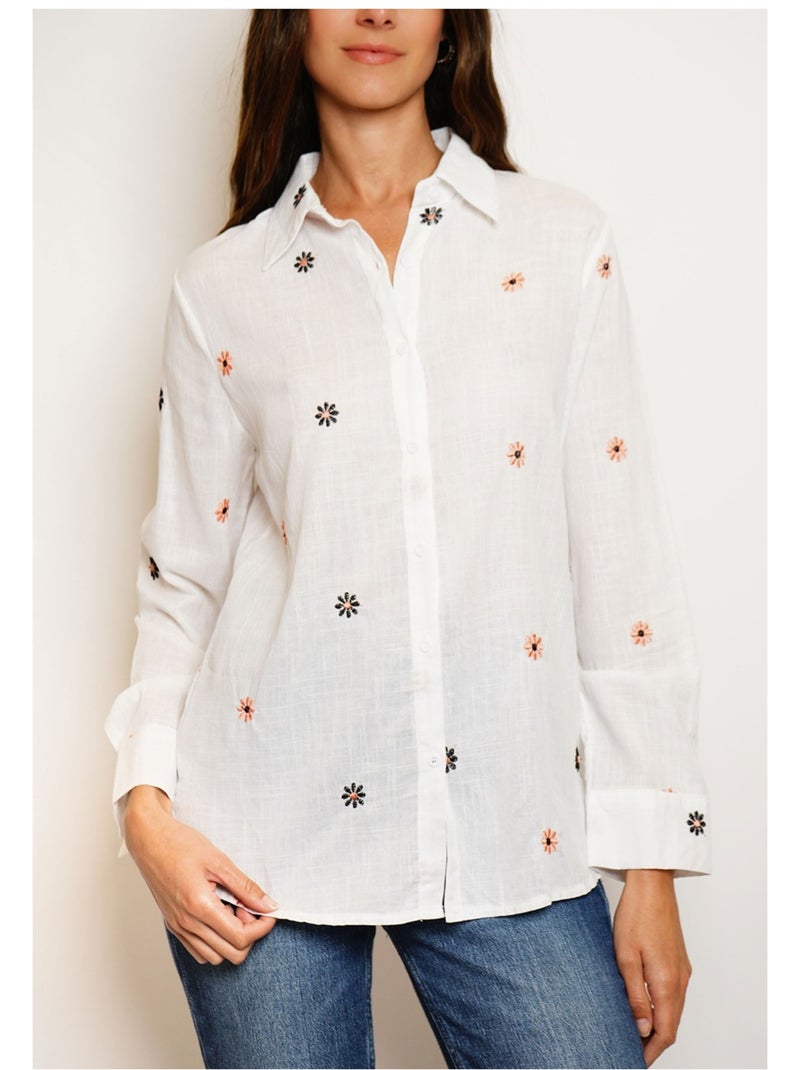 Camisa Kebello Blanco - Kiabi