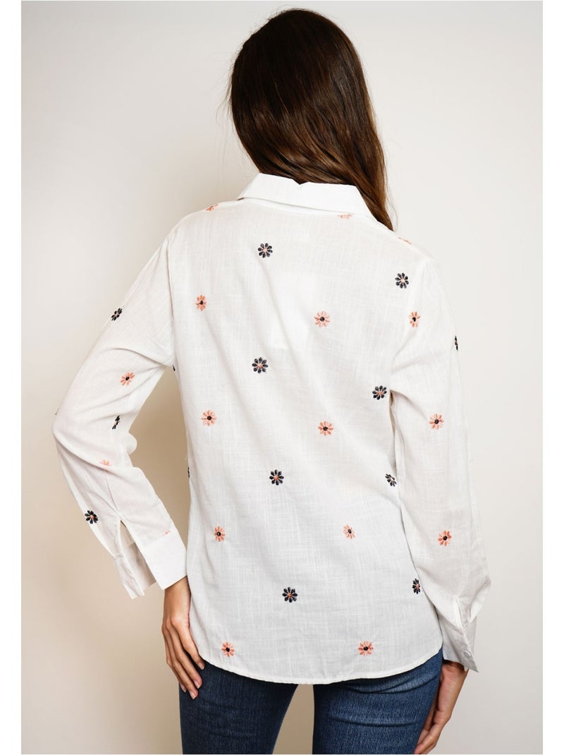 Camisa Kebello Blanco - Kiabi