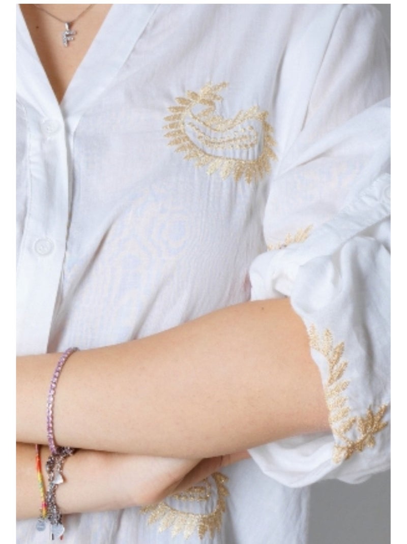 Camisa Kebello Blanco - Kiabi