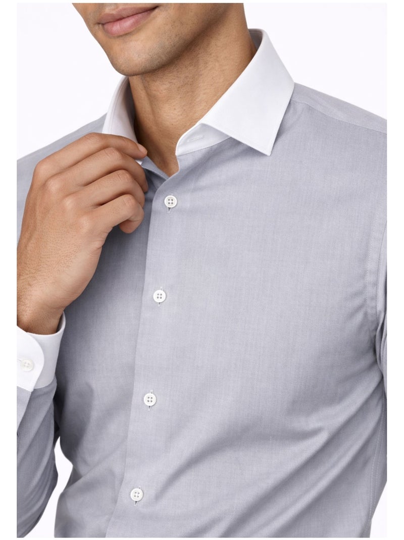 Camisa Kebello Gris - Kiabi