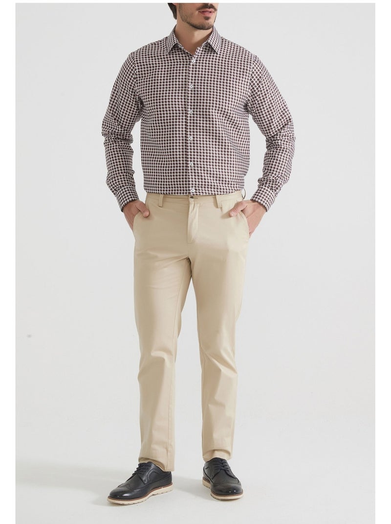 Camisa Kebello Marrón - Kiabi