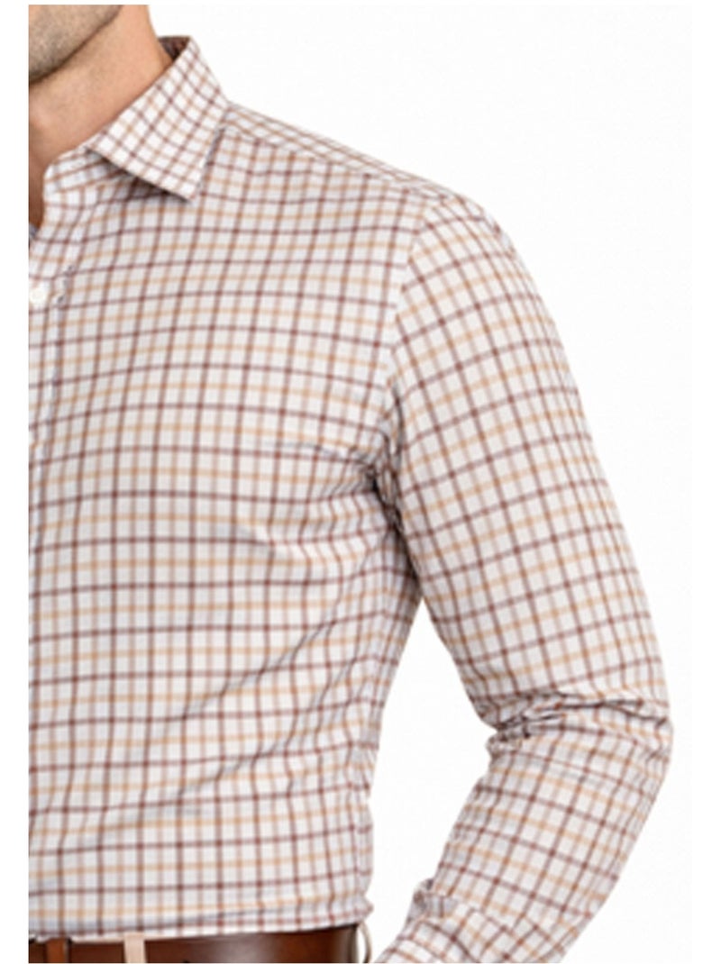 Camisa Kebello Marrón - Kiabi