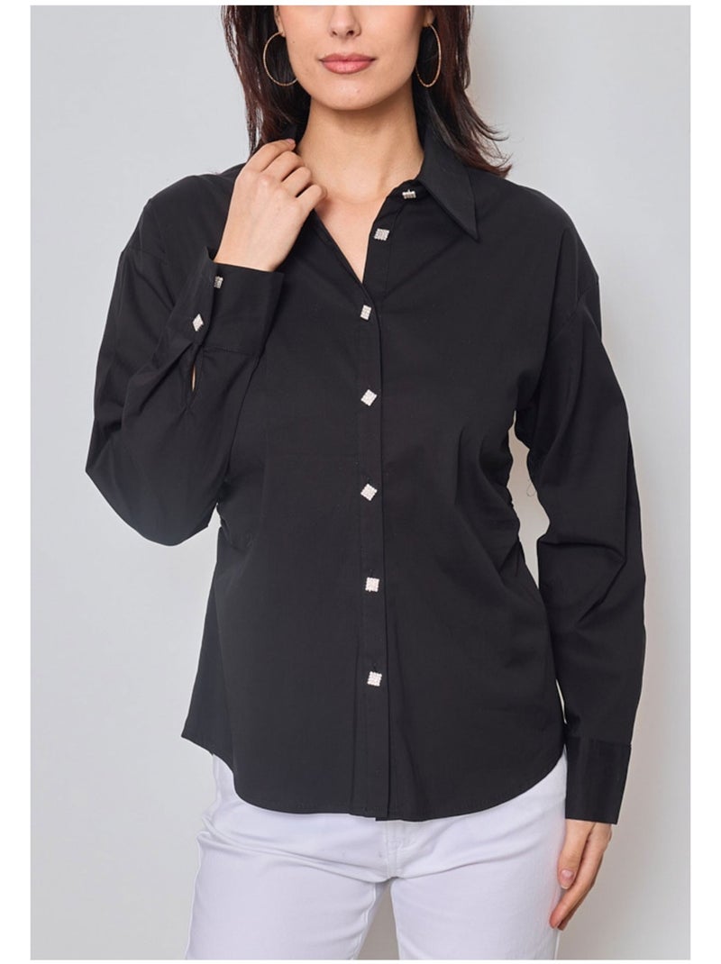 Camisa Kebello Negro Negro - Kiabi