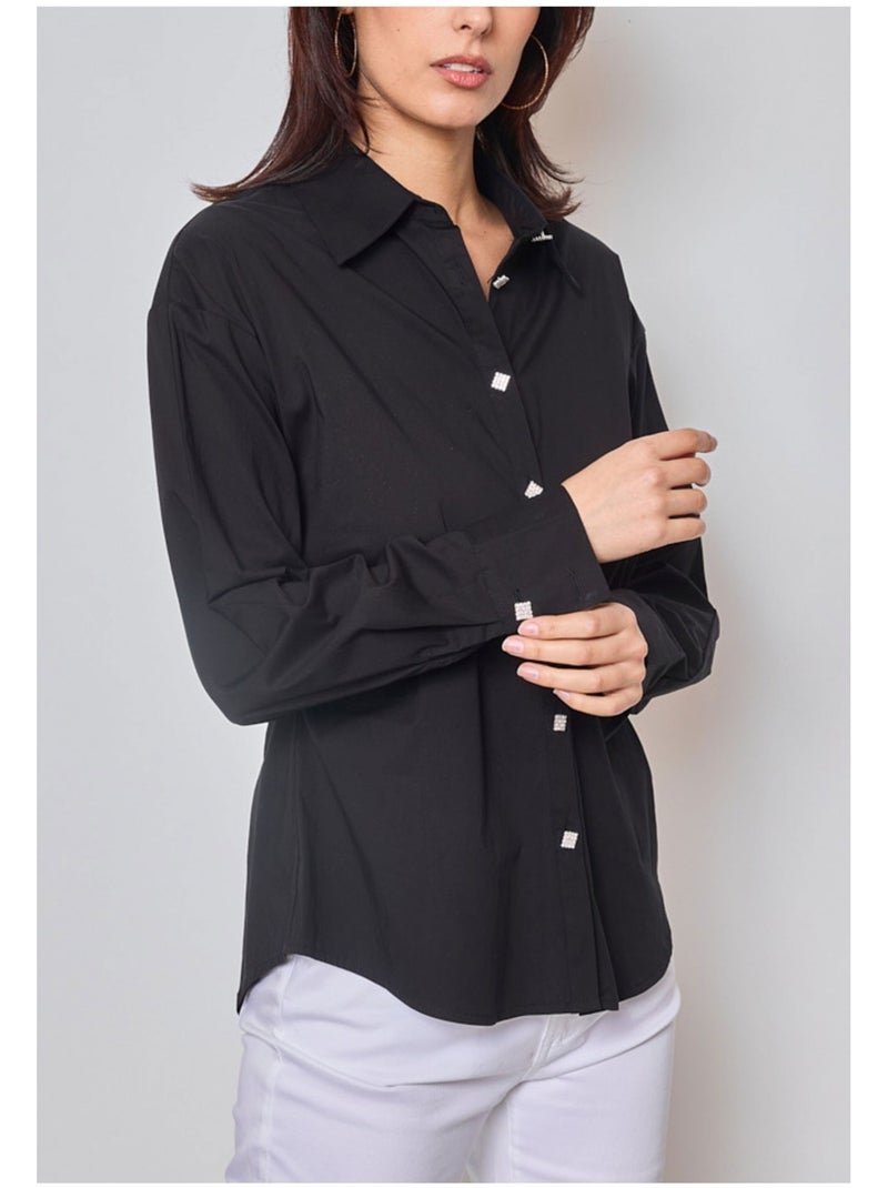 Camisa Kebello Negro Negro - Kiabi