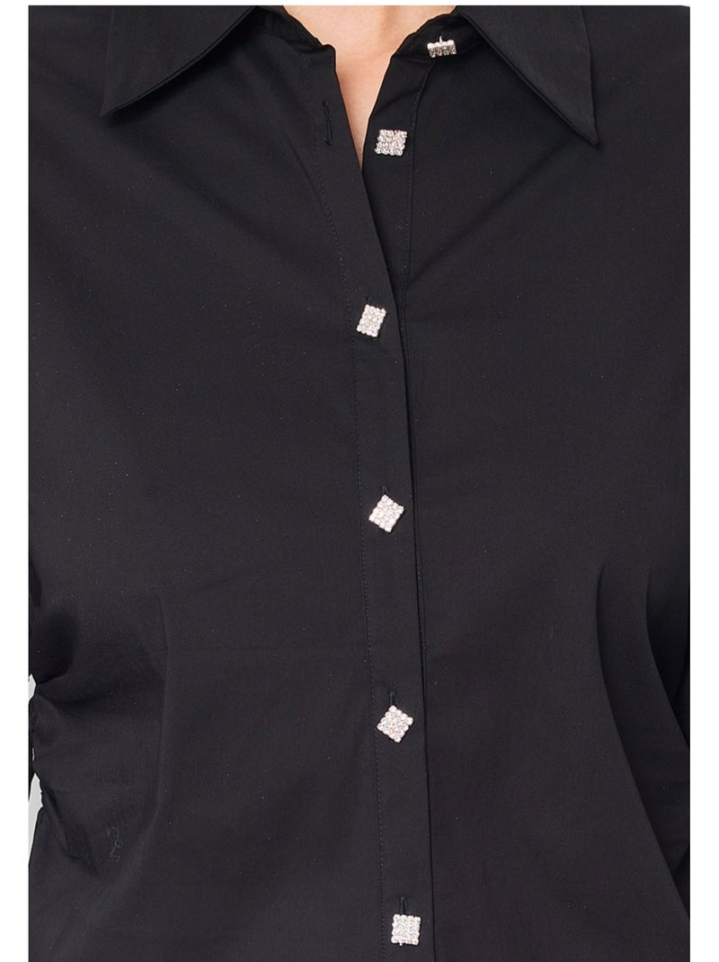 Camisa Kebello Negro Negro - Kiabi
